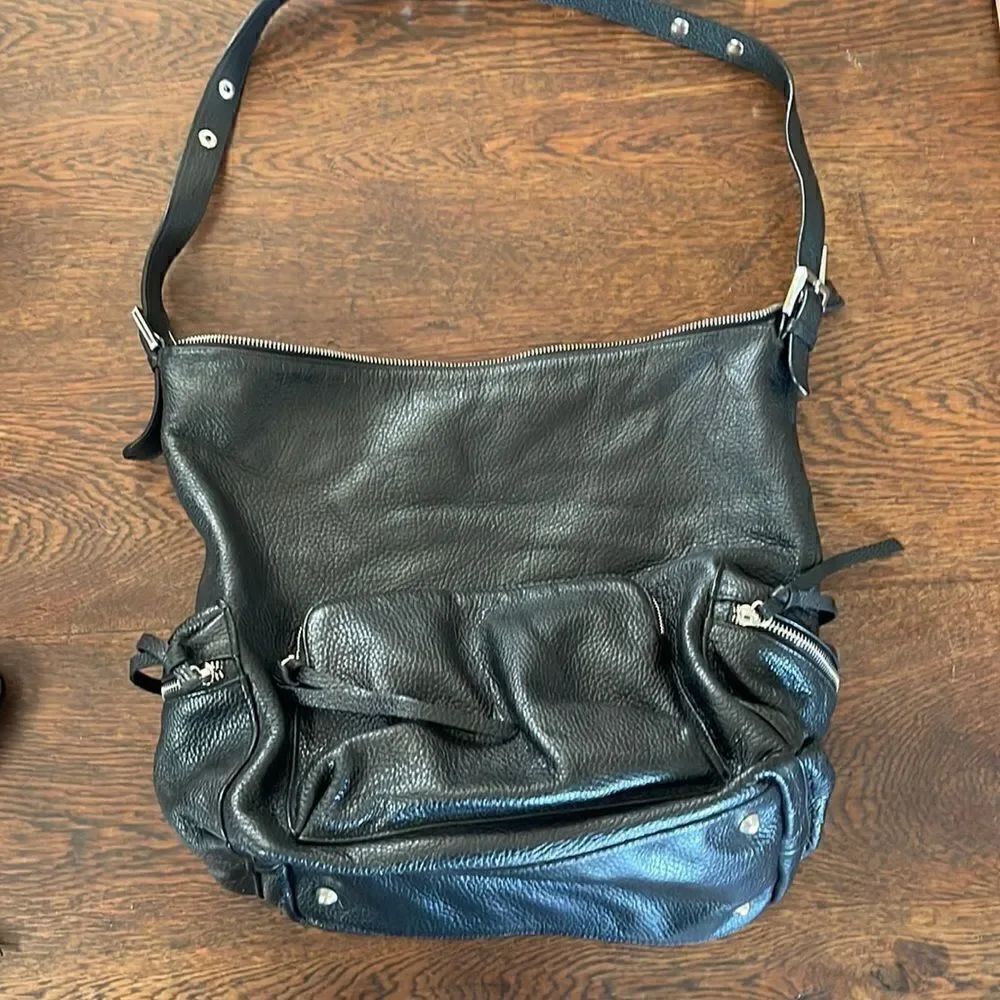 JACKY CELINE LEATHER SHOULDER/CROSS BODY BAG